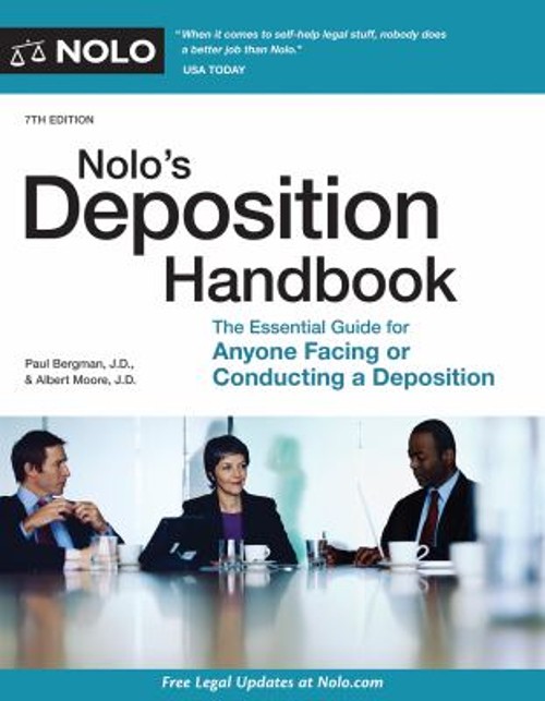 Nolo’s Deposition Handbook : The Essential Guide for Anyone Facin