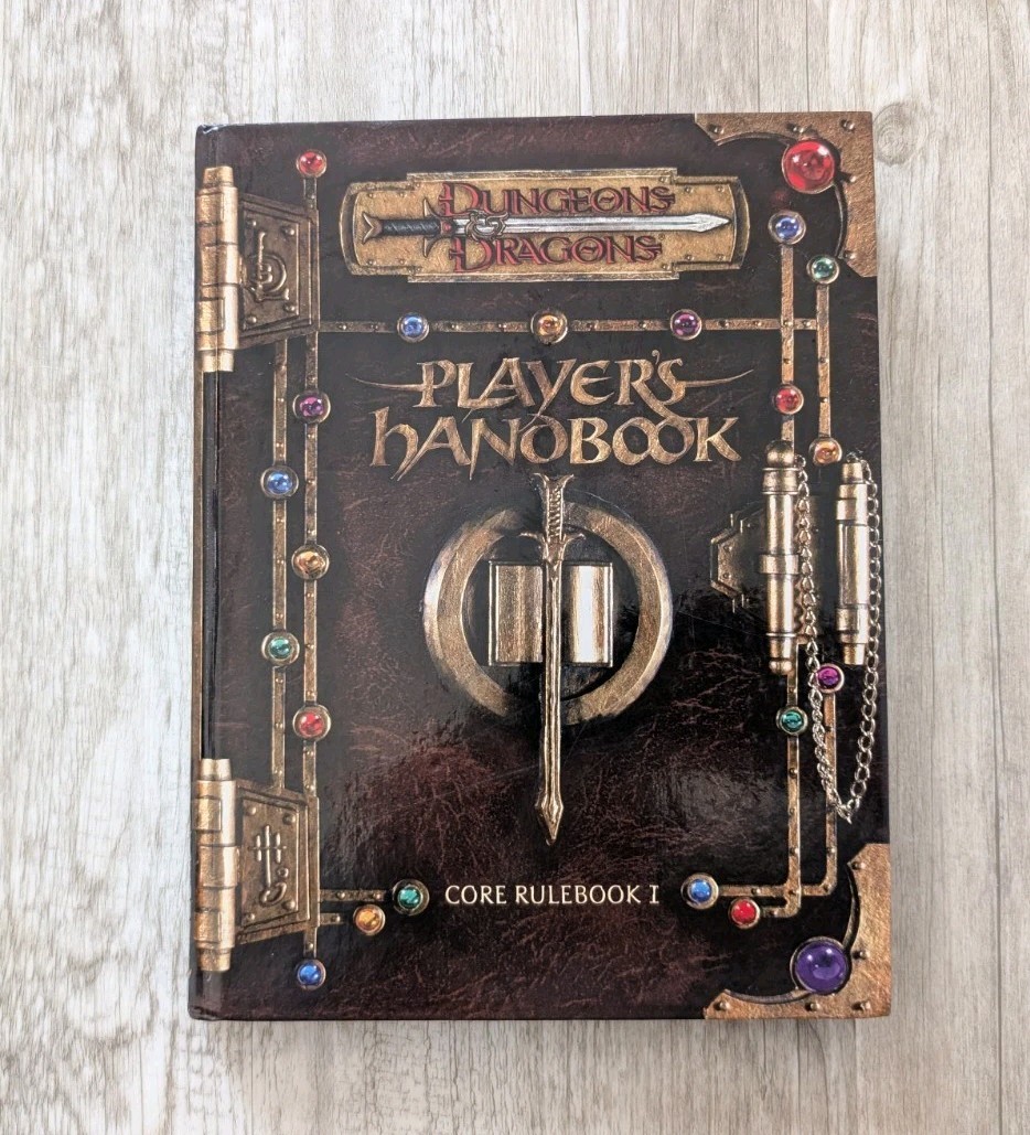 Wizards Of The Coast D&D Players Handbook: Core Rulebook I Hardcover NO CD