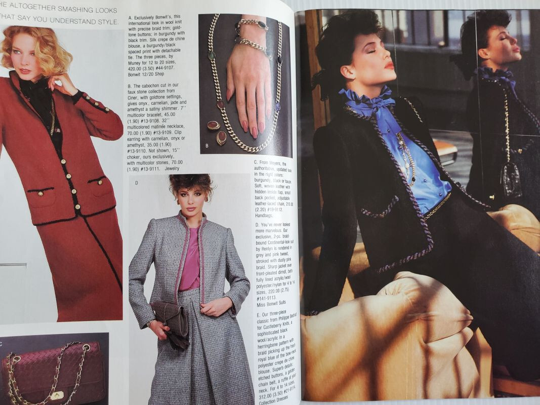 1981 BONWIT TELLER catalog NANCY DeWEIR Kelly LeBrock Donna Stia Nancy Decker