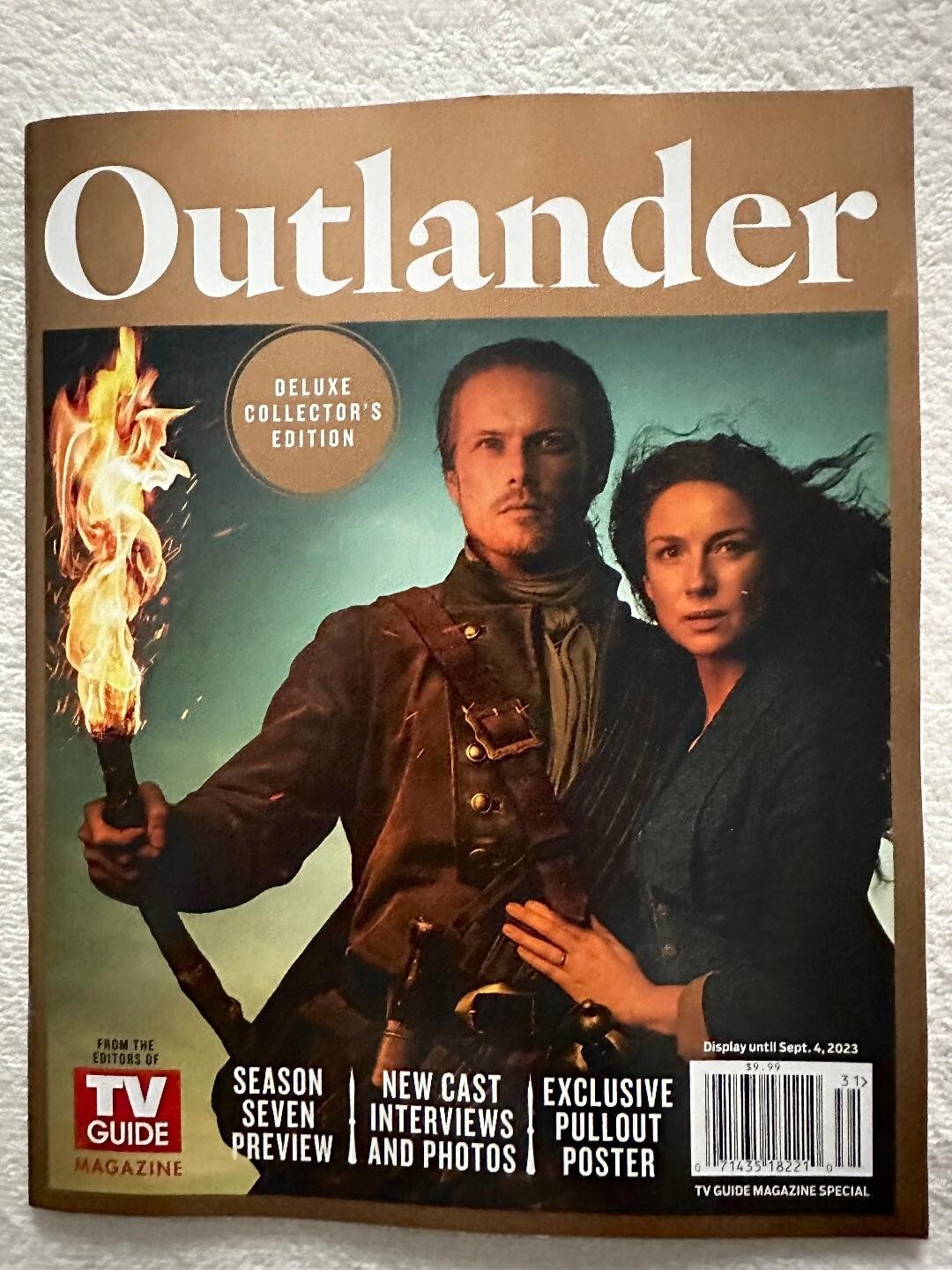2023 OUTLANDER TV GUIDE Deluxe Special Edition + FREE PULL OUT POSTER New Photos
