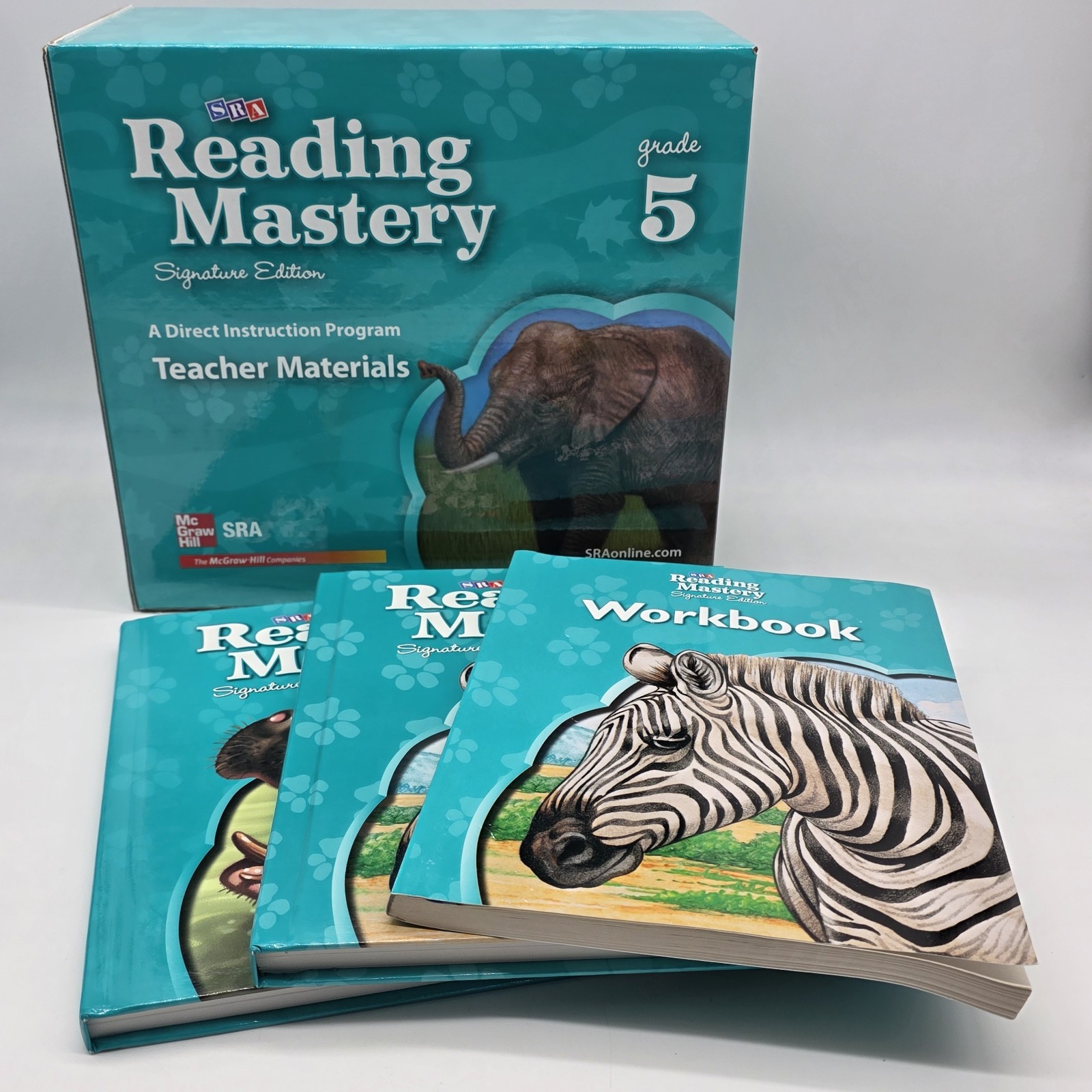 SRA McGraw Hill Reading Mastery Signature Edition Grade 5 Reading Set