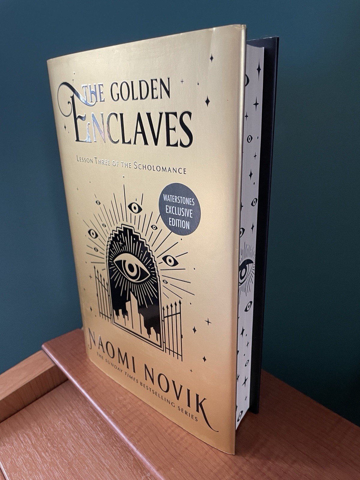The Golden Enclaves By Naomi Novik (Waterstones Edition – Sprayed Edges)