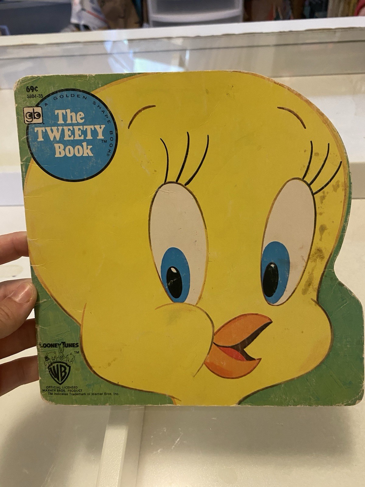 The Tweety Book Vintage Shape Book 1981
