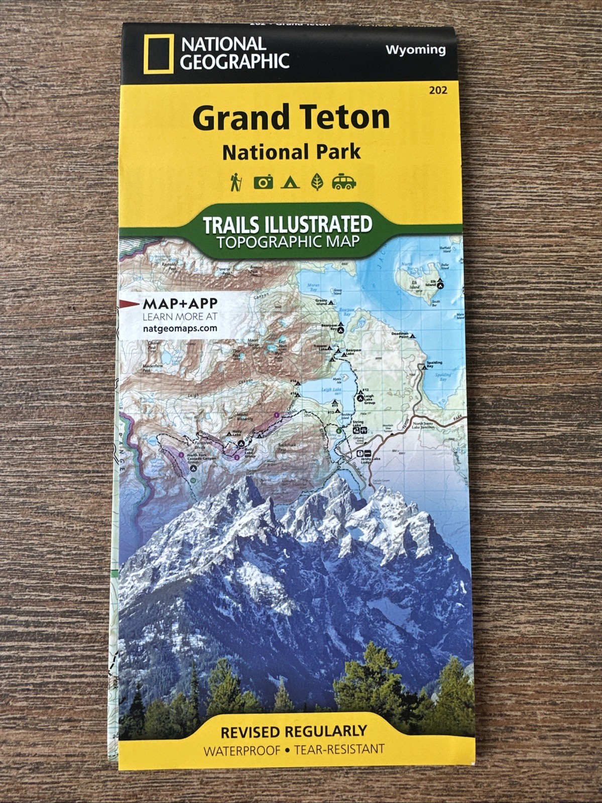 Grand Teton National Park Map : Trails Illustrated Maps by Nat Geo Nat Geo Maps