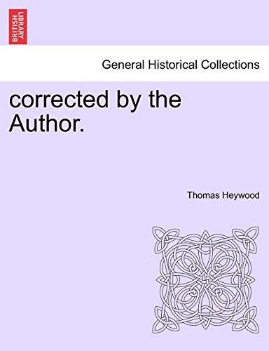 corrected by the Author.