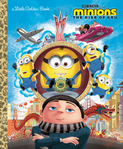 Minions: The Rise of Gru Little Golden Book – Hardcover By Lewman, David – GOOD