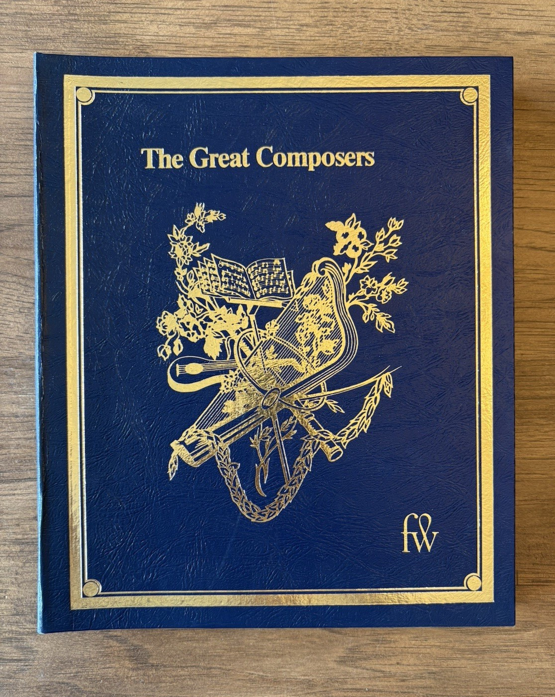 Funk & Wagnalls “The Great Composers” Family Library of Great Composers Binder