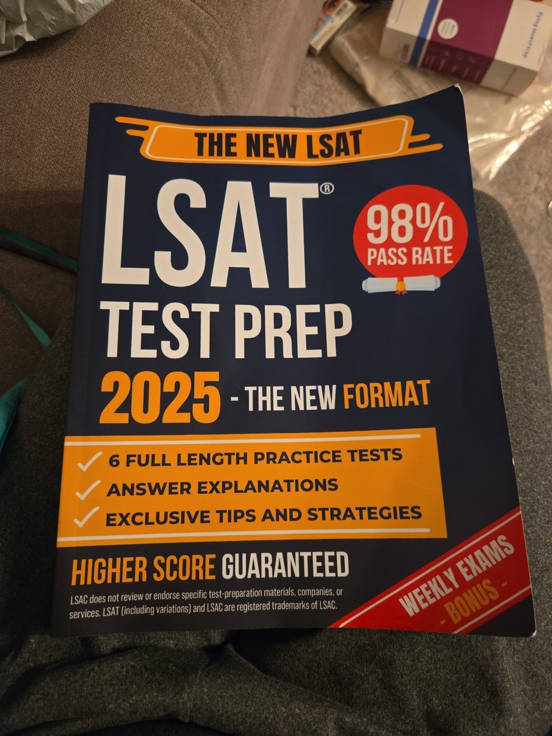 LSAT Test Prep: 2025 The New Format Paperback