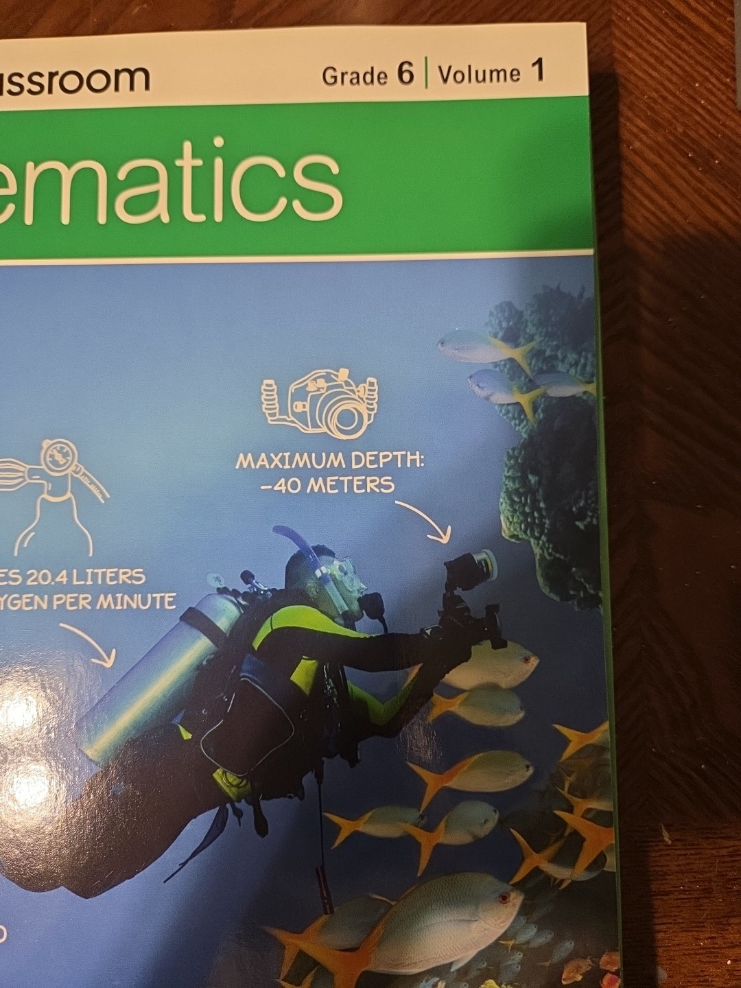 I-Ready Classroom Mathematics – Grade 6 Volume 1 Homeschool New