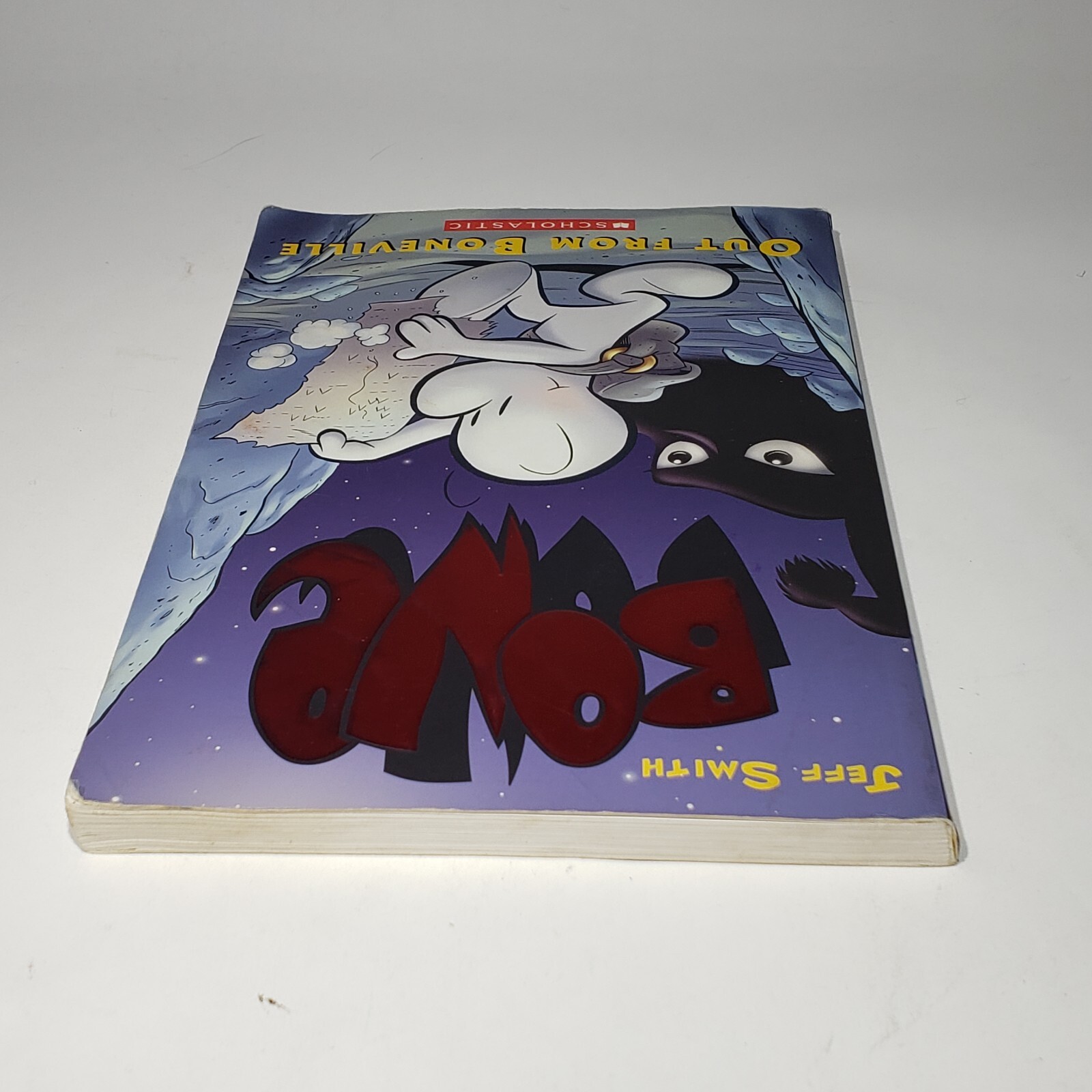 BONE Out From Boneville Comic Book Novel Volume 1 Jeff Smith 1st Scholastic Ed