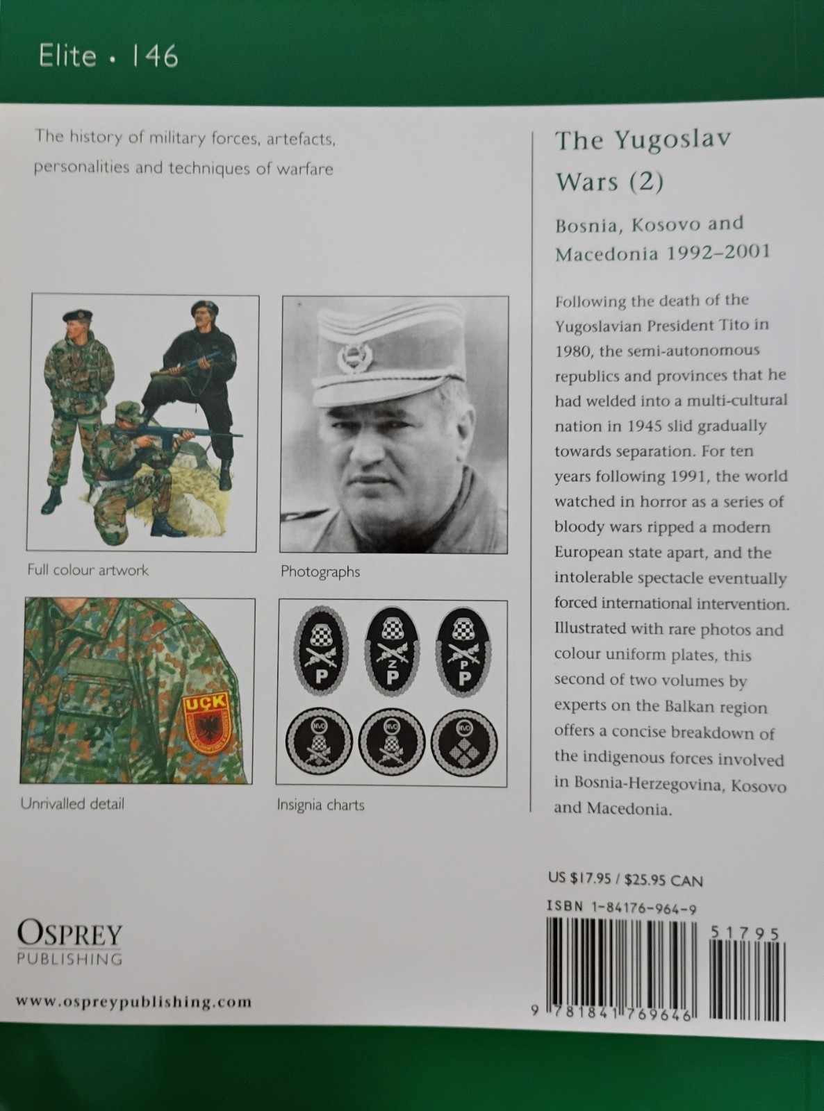 The Yugoslav Wars (2)- Elite Osprey Publishing by Dr. N Thomas & K Mikulan