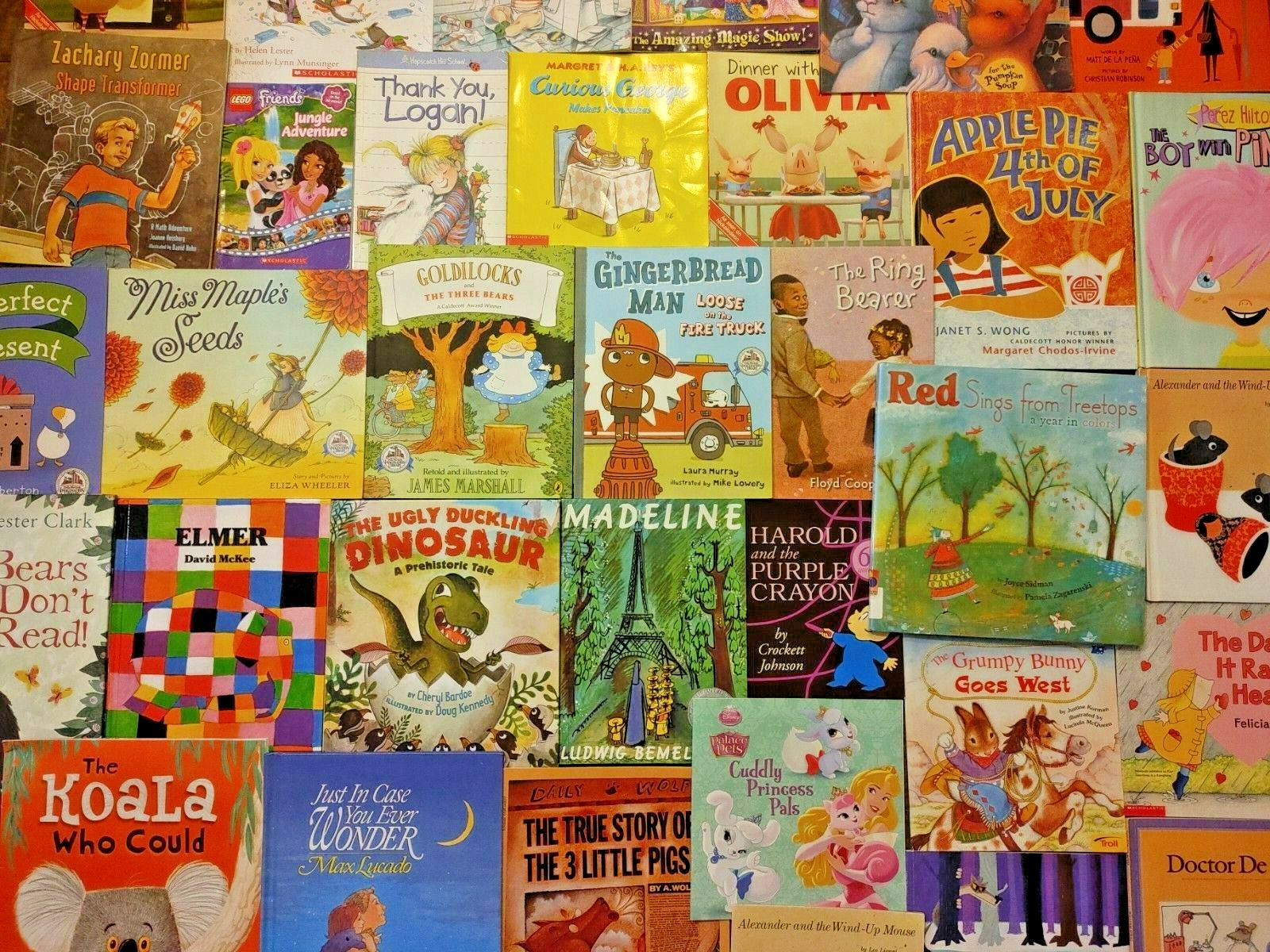 3rd Grade Accelerated Reading 15 RANDOM Picture Books Lot RL Level 3 Teacher 2nd