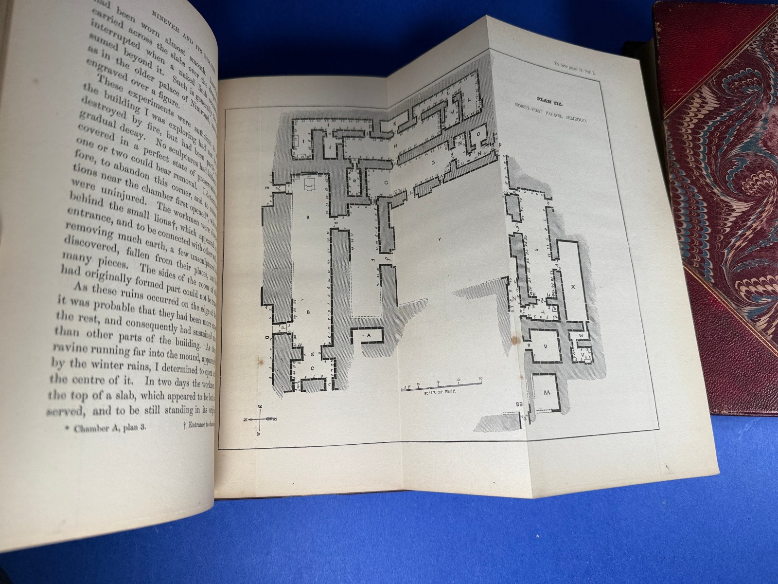 1849 NINEVEH & ITS REMAINS AUSTEN LAYARD 2 VOL ARCHAEOLOGY OCCULT DEVIL WORSHIP