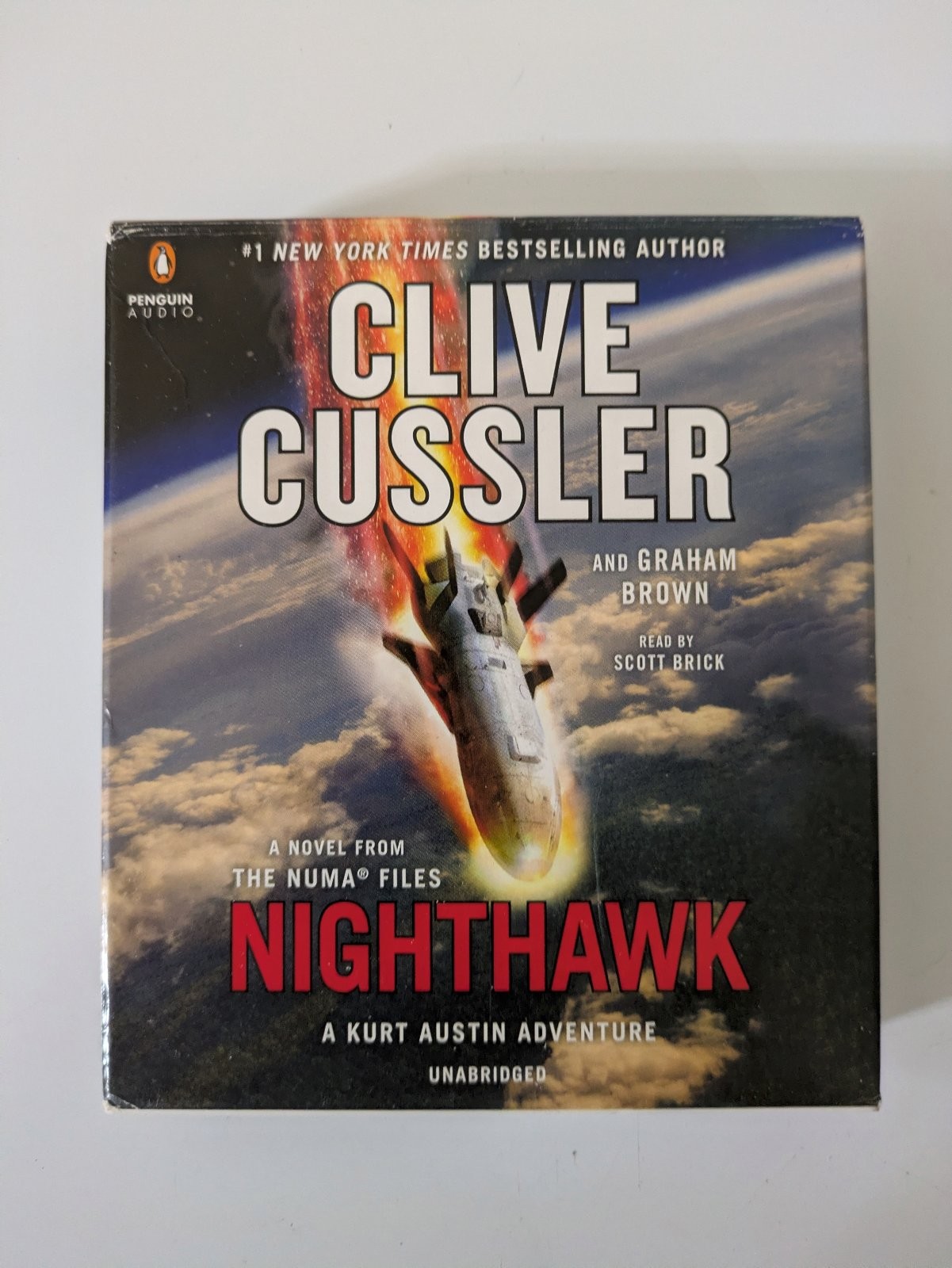 Nighthawk by Clive Cussler & Graham Brown Audiobook Kurt Austin Unabridged CD