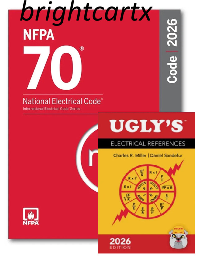 NFPA 70, National Electrical Code (NEC) 2026 Edition + Ugly 26 Spiral USA STOCK