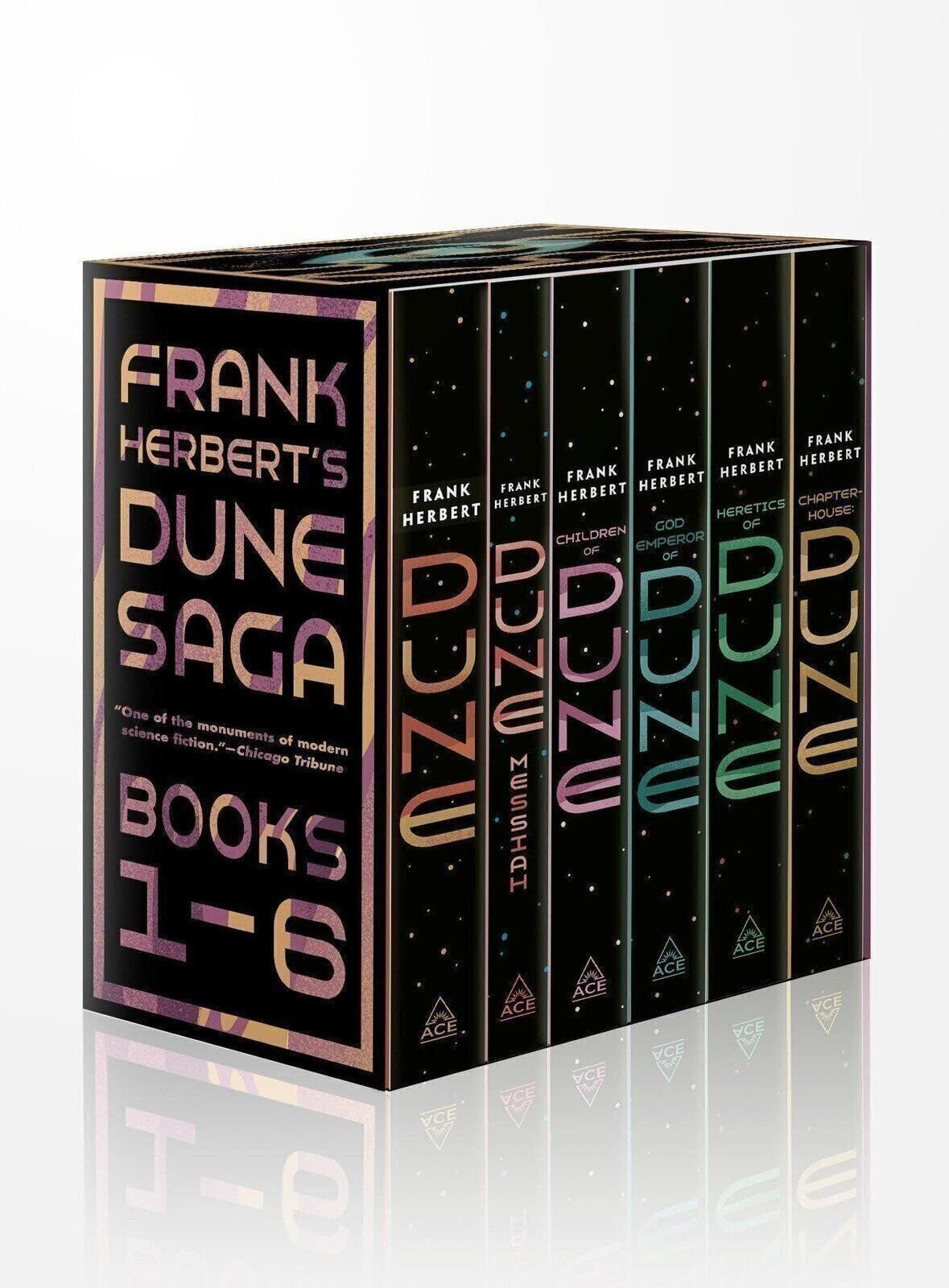 Frank Herbert’s Dune Saga 6-Book Boxed Set: Dune, Dune Messiah, Children of…