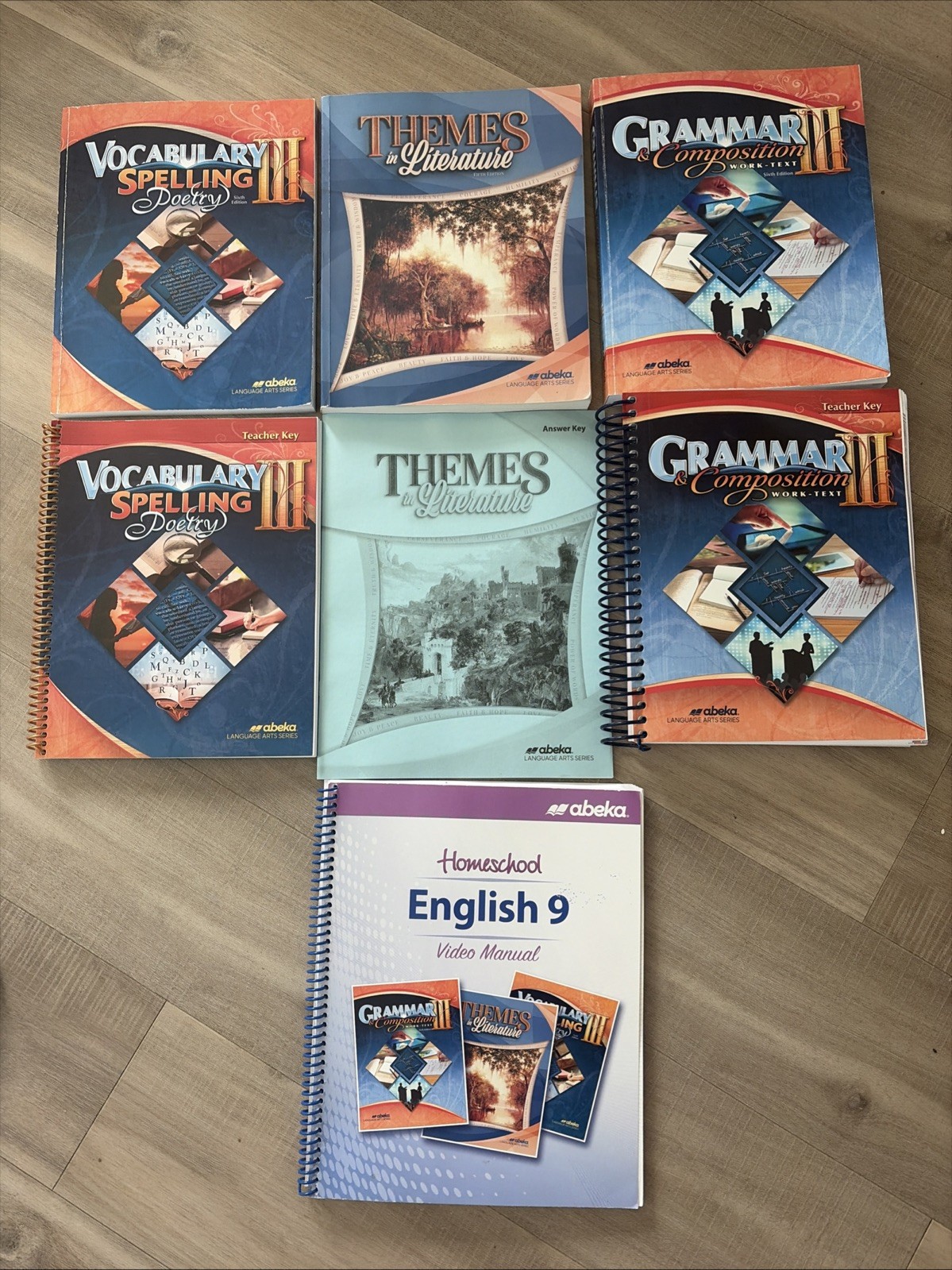 Abeka English Set Grade 9. Used Minimally. Excellent Condition!
