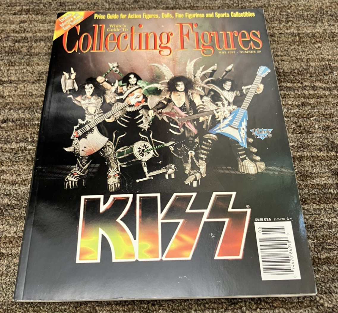 KISS Collecting Figures MAY 1997 MAGAZINE EX+ COND Todd McFarlane GENE SIMMONS