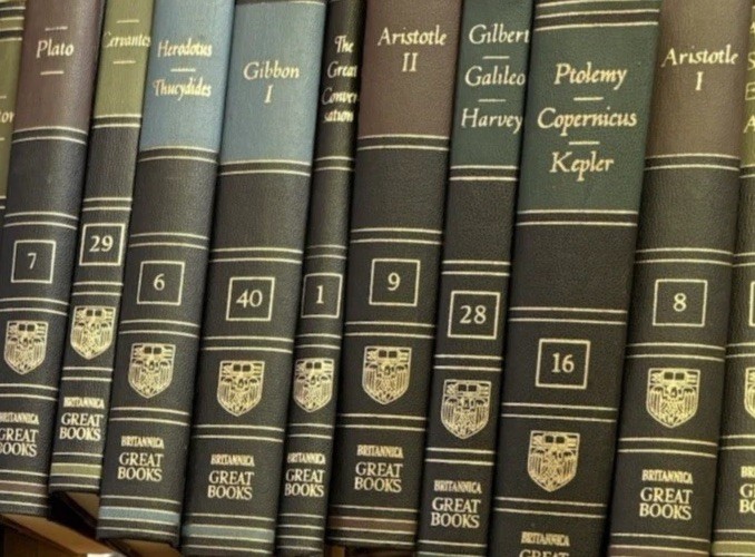 Great Books of the Western World YOU CHOOSE 1980s Black Spine Britannica Lot