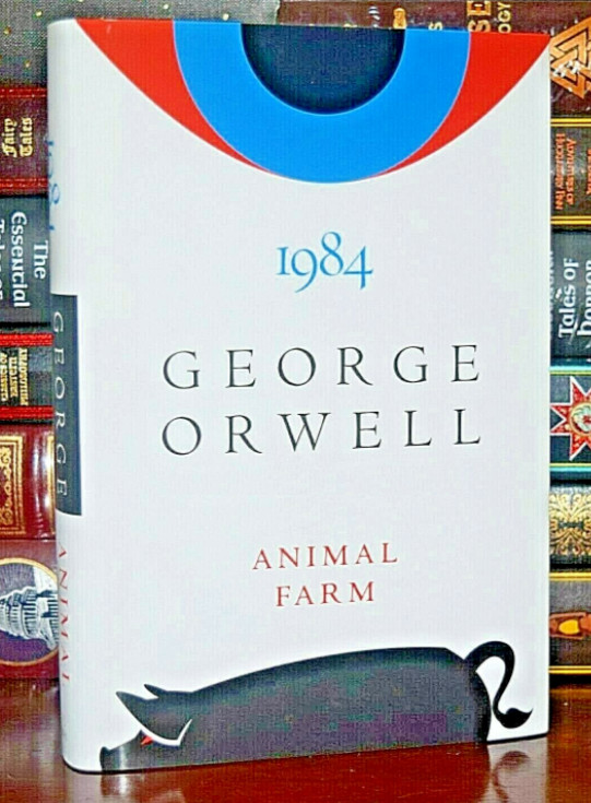 1984 & Animal Farm (2In1) by George Orwell Brand- NEW- Hardcover Edition