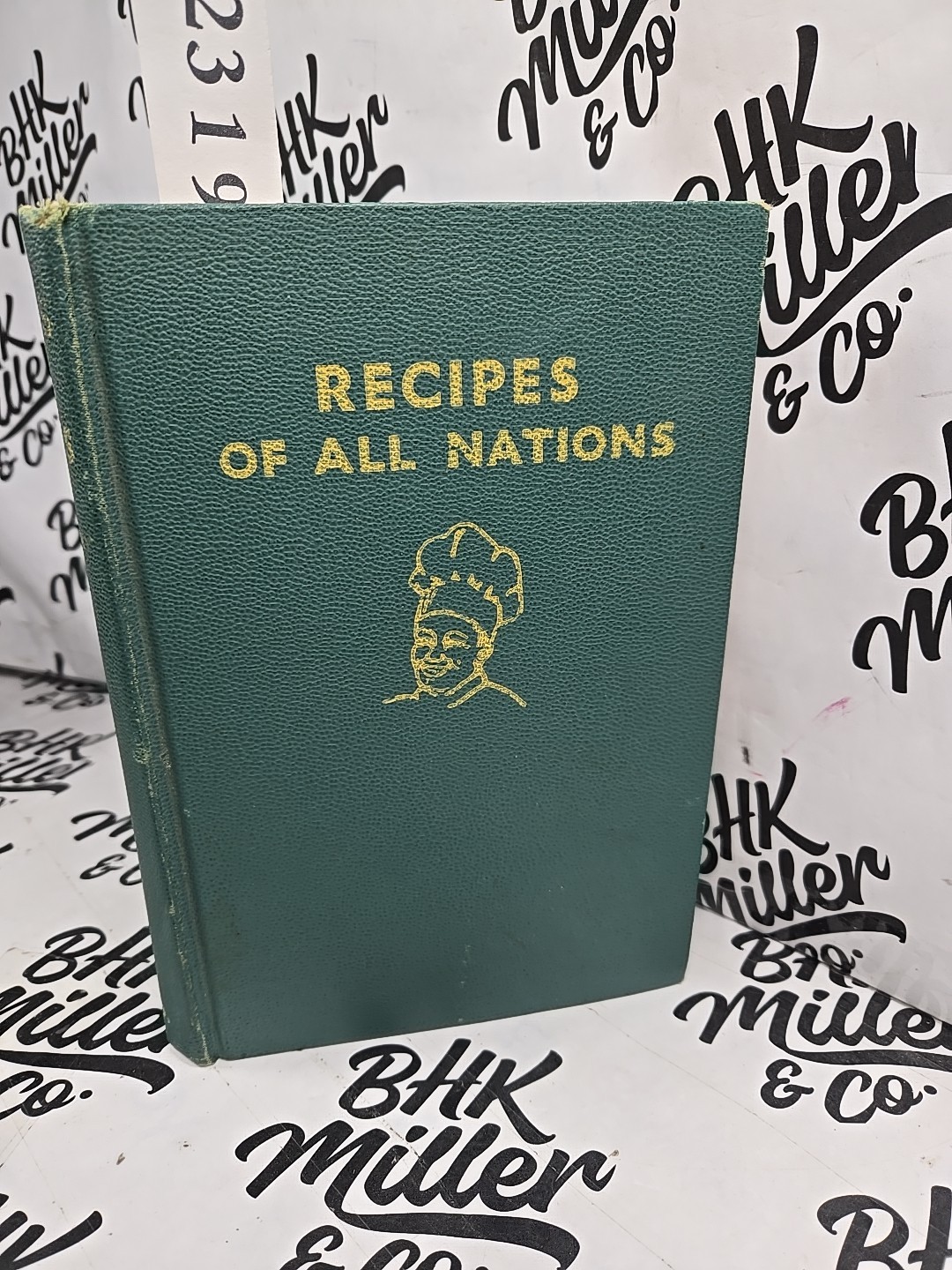 Recipes of All Nations Countess Morphy 1935 Vintage Cookbook Thumb Index Wise