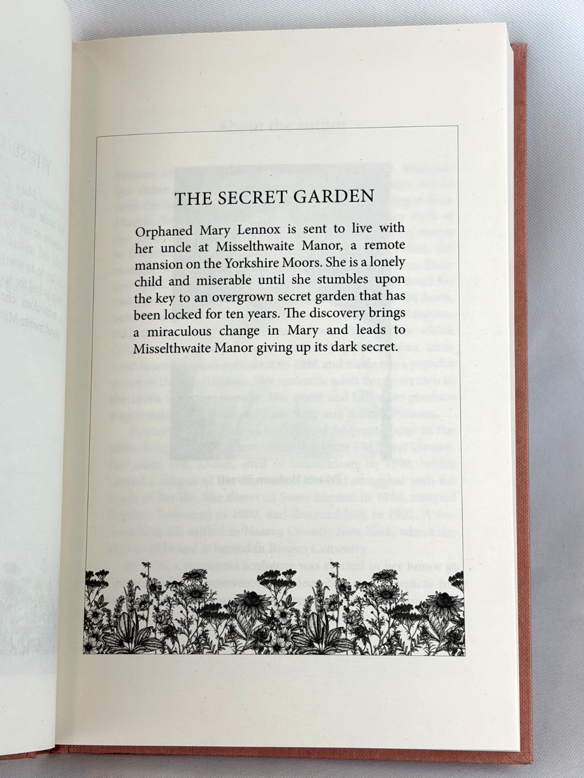 THE SECRET GARDEN by Frances Hodgson Burnett Cranford Collection Classic *New*
