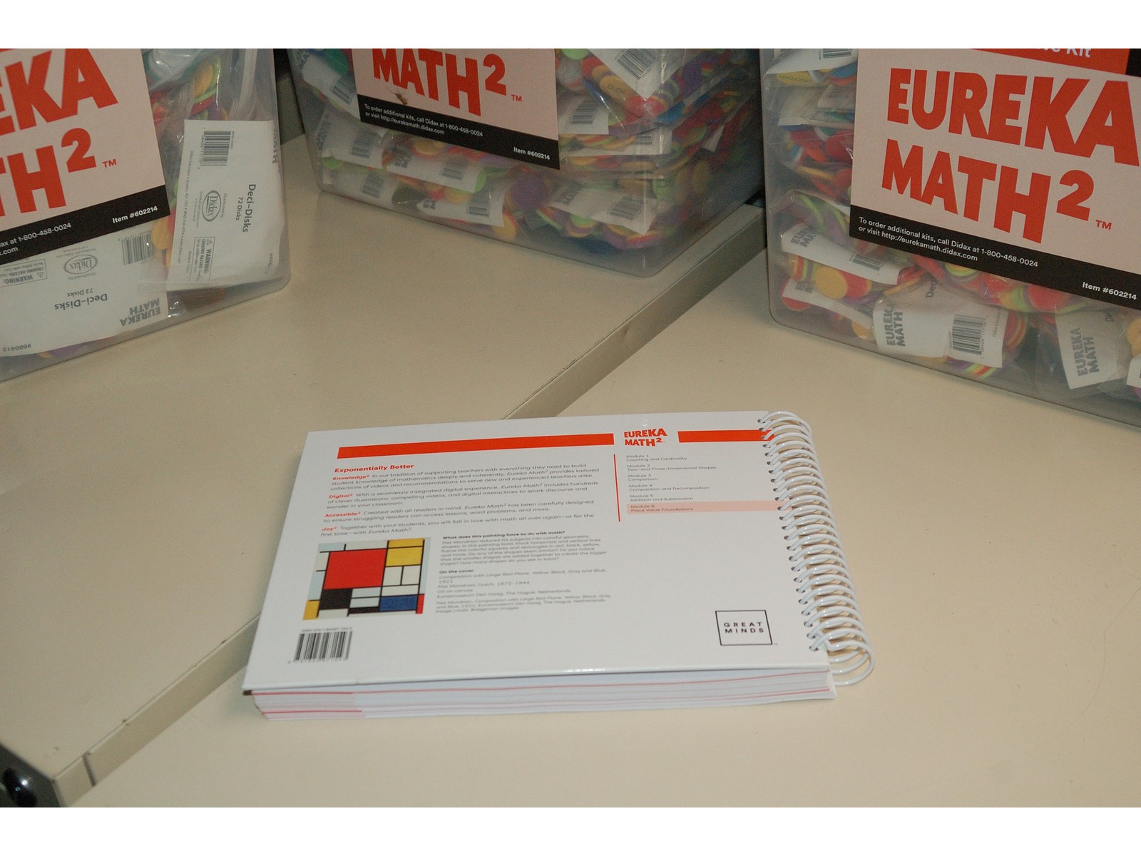 Eureka Math² Squared Kindergarten Module 6 Teacher Book – Weight: 33 oz.
