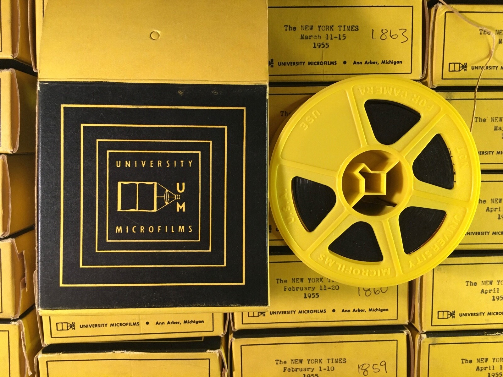 1956-1959 NEW YORK TIMES Microfilm Newspaper Reels All Months (You Choose Month)