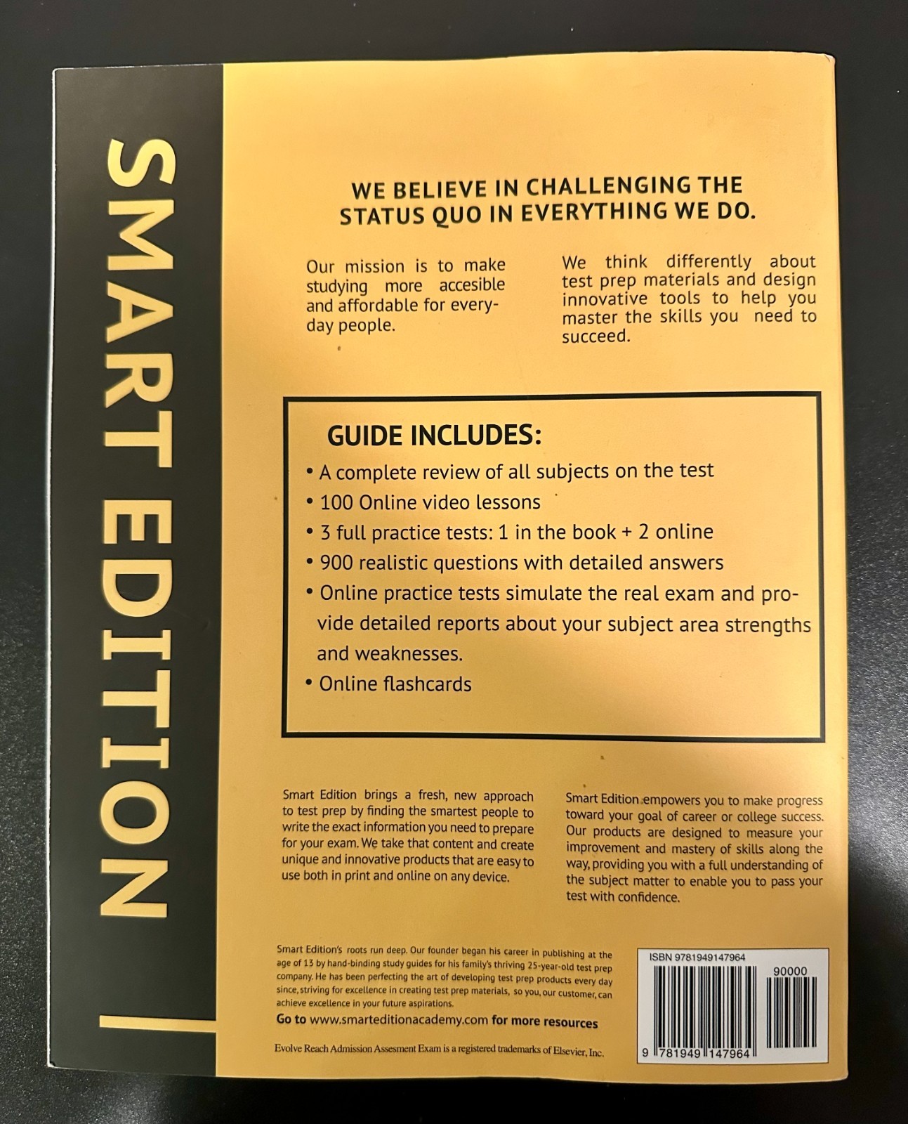 HESI A2 Full Study Guide 3rd Edition Smart Edition Paperback 2022