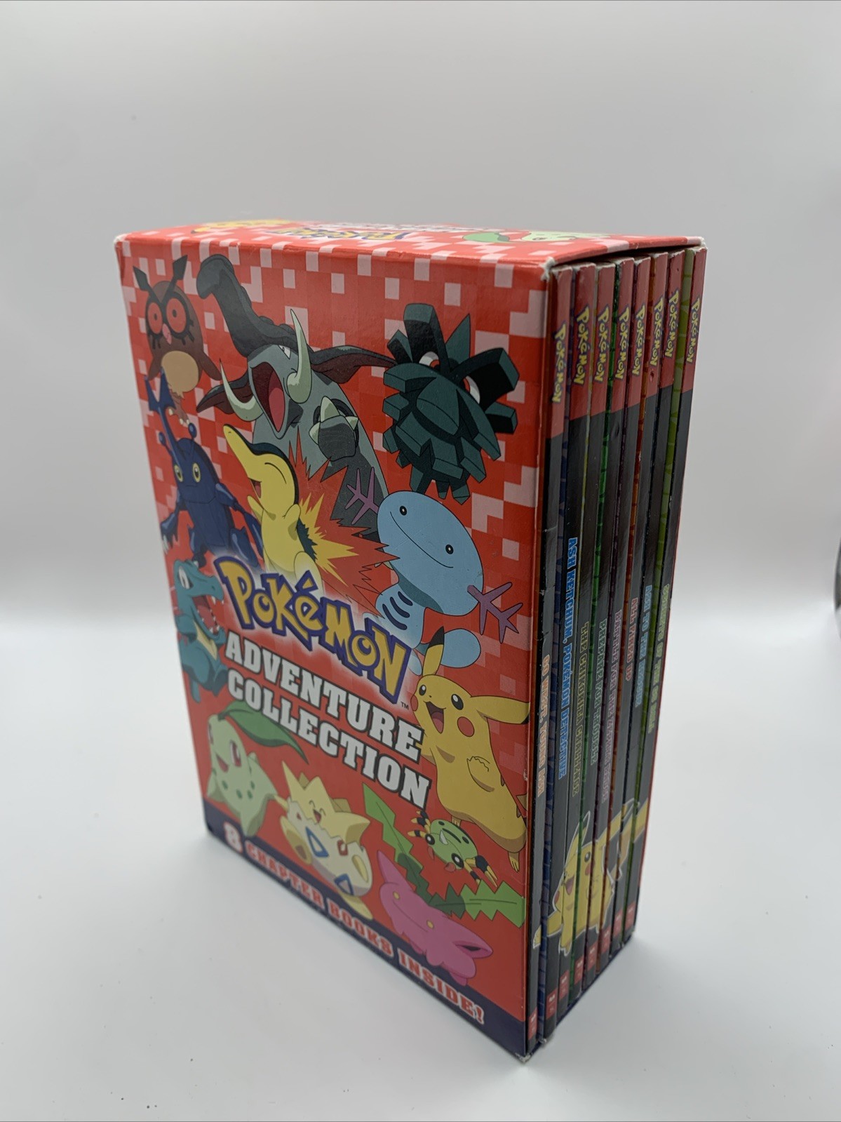 Pokemon Adventure Collection Box Set Of 8 Chapter PB Books 1st Printing 2018