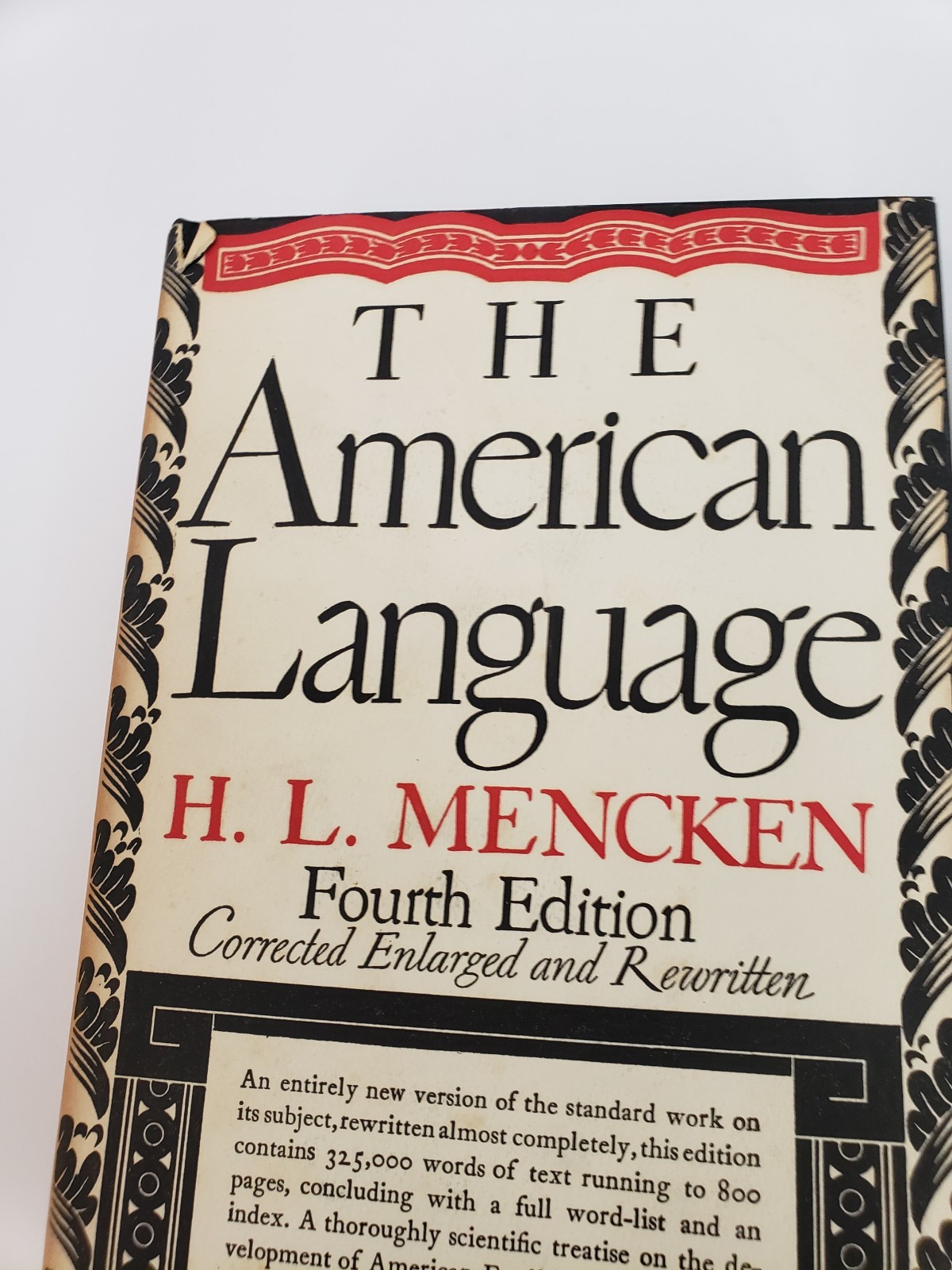 THE AMERICAN LANGUAGE + Supplement One & Two – 3 Volume Set – H.L. Mencken