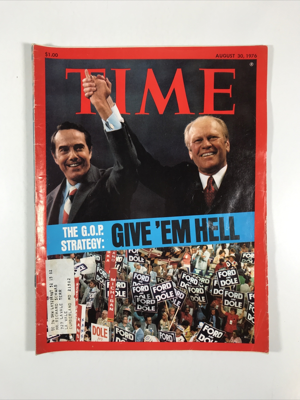 Time Magazine (August 30, 1976) (The G.O.P. Strategy)