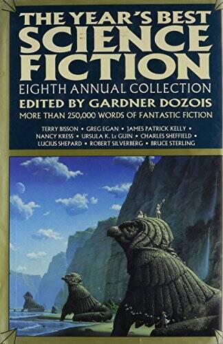 The Years Best Science Fiction: Eighth Annual Collection – Hardcover – GOOD