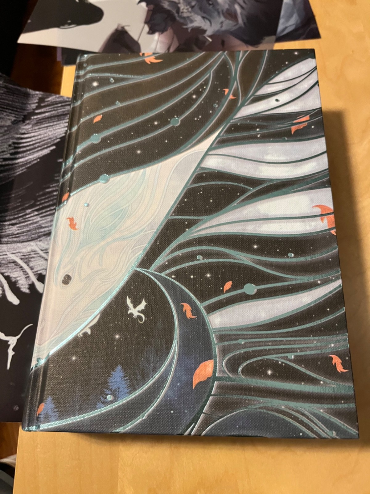 Dreamerwhale signed When the Moon Hatched by Sarah A. Parker & page overlays