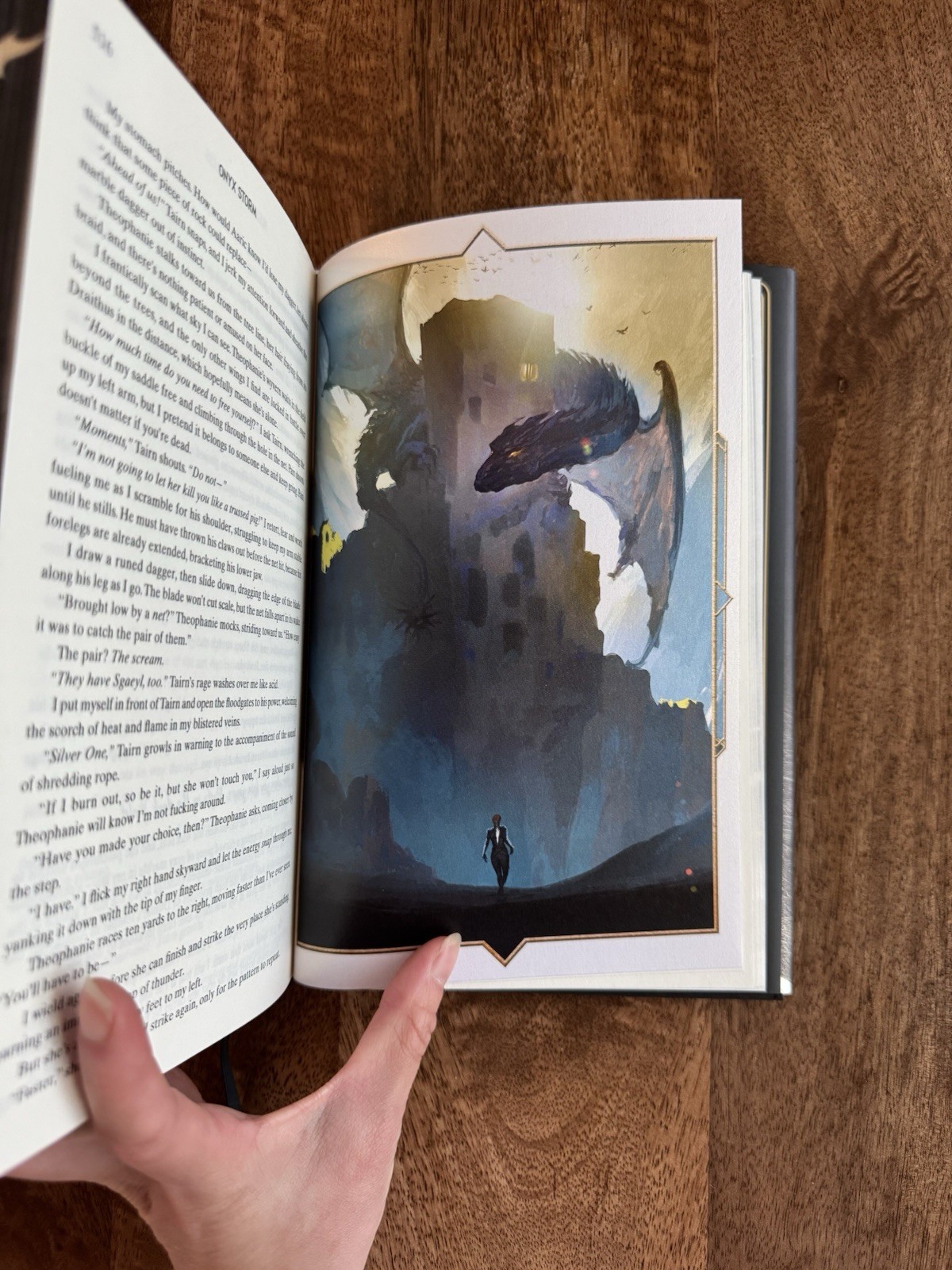Onyx Storm By Rebecca Yarros Target Exclusive Edition Hardcover Sprayed Edges