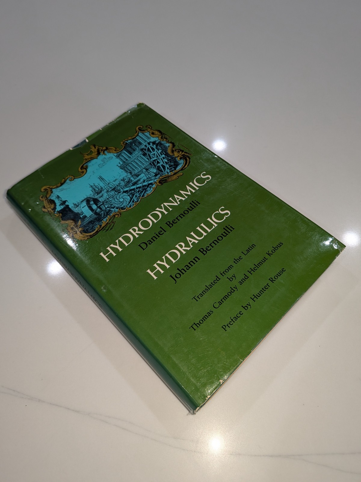 Hydrodynamics & Hydraulics – D. & J. Bernoulli – 1968 – Dover – Clothbound
