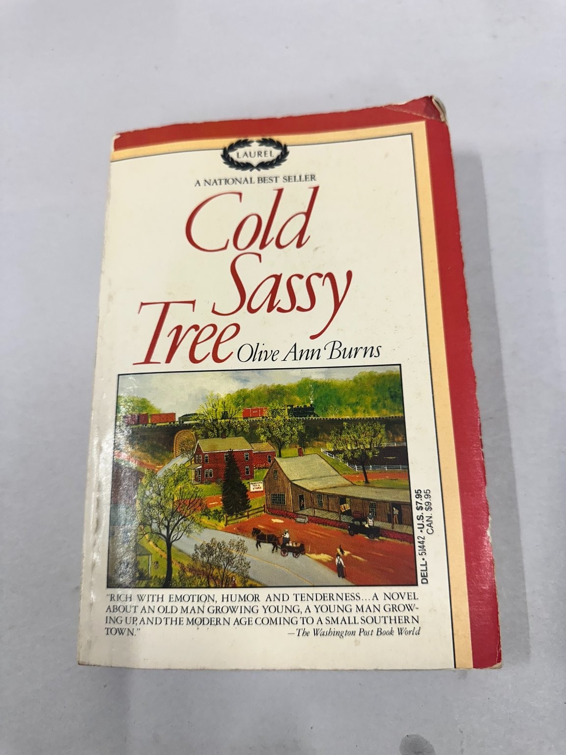 Cold Sassy Tree by Olive Ann Burns Laurel Trade Paperback 1984 First Novel