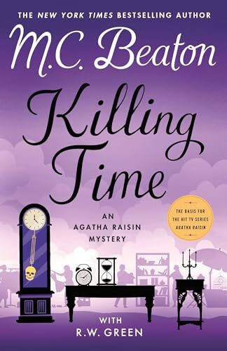 Killing Time An Agatha Raisin – Hardcover – GOOD