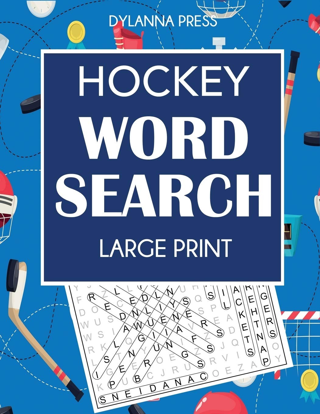 Hockey Word Search – paperback Dylanna Press