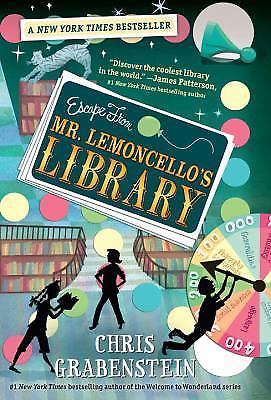 Escape from Mr. Lemoncello’s Library by Grabenstein, Chris, Acceptable Book