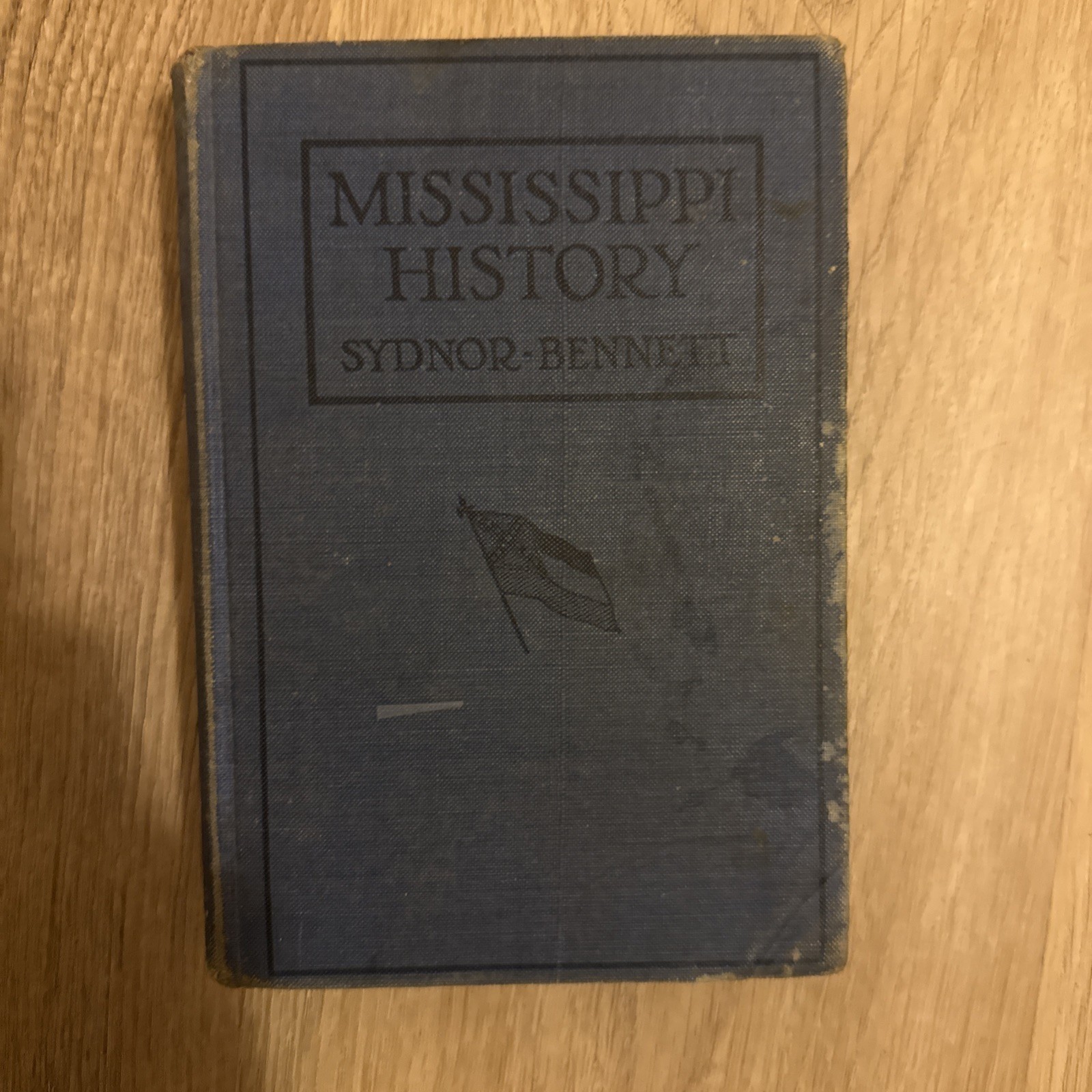 Mississippi History Sydnor Bennett Rare 1930 School History Book