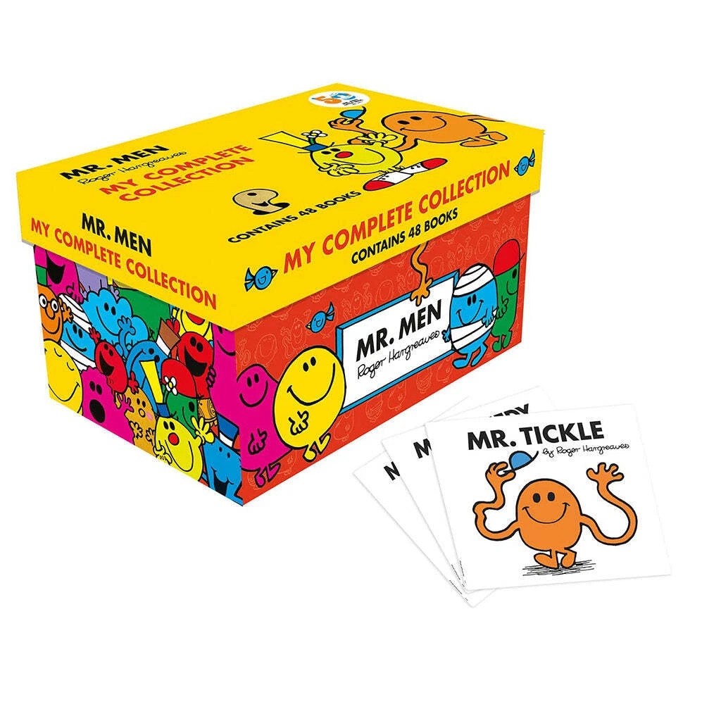 Mr Men Complete Collection 48 Books Set Roger Hargreaves Kids Gift PB Set