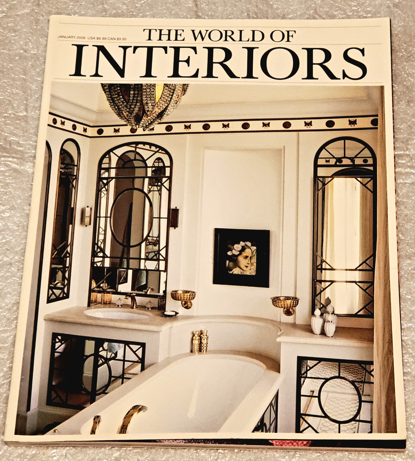 2006 THE WORLD OF INTERIORS MAGAZINE…(New-see condition notes) CHOOSE MONTH