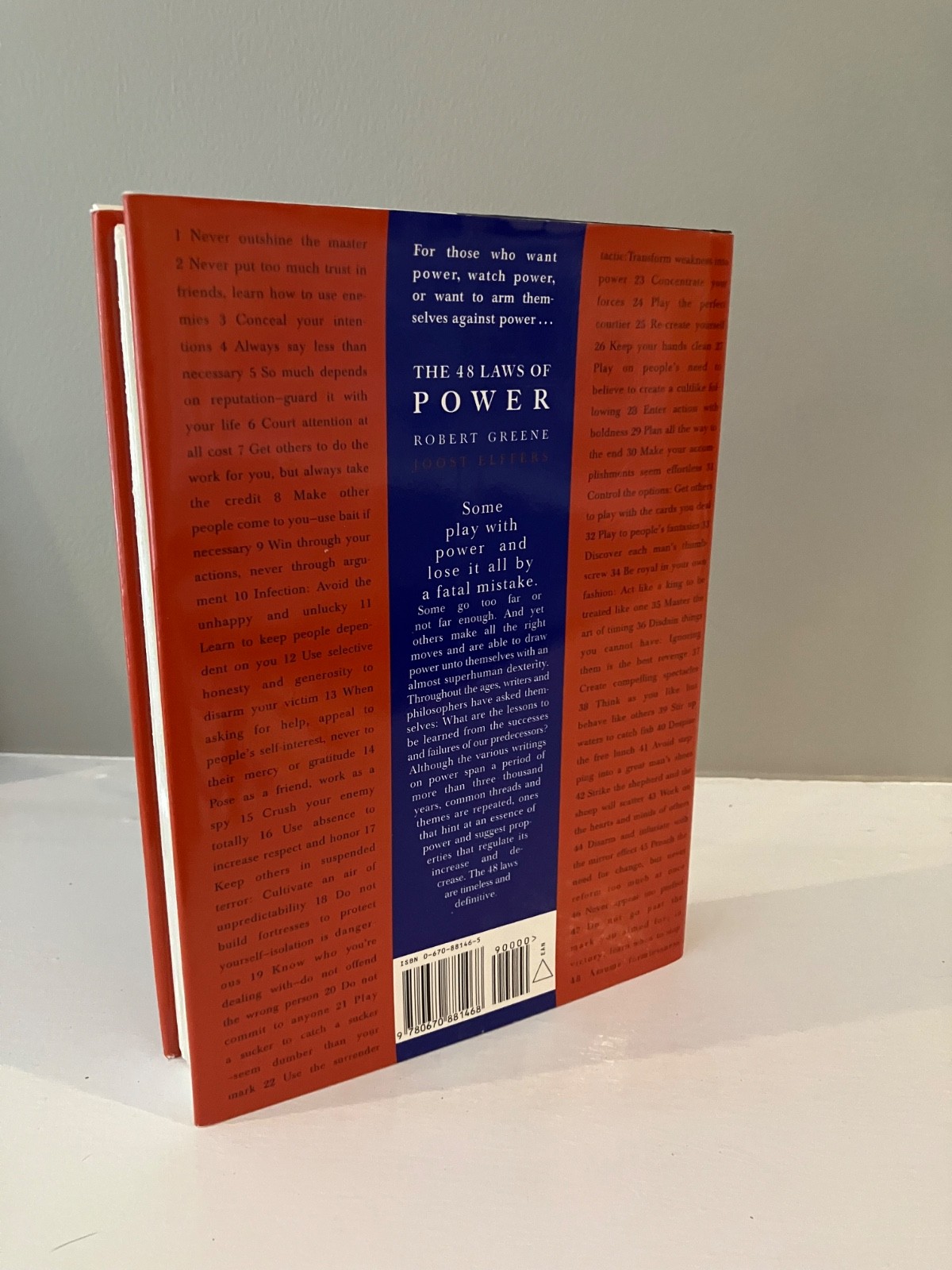 Robert Greene & Joost Elffers, The 48 Laws of Power, First Edition