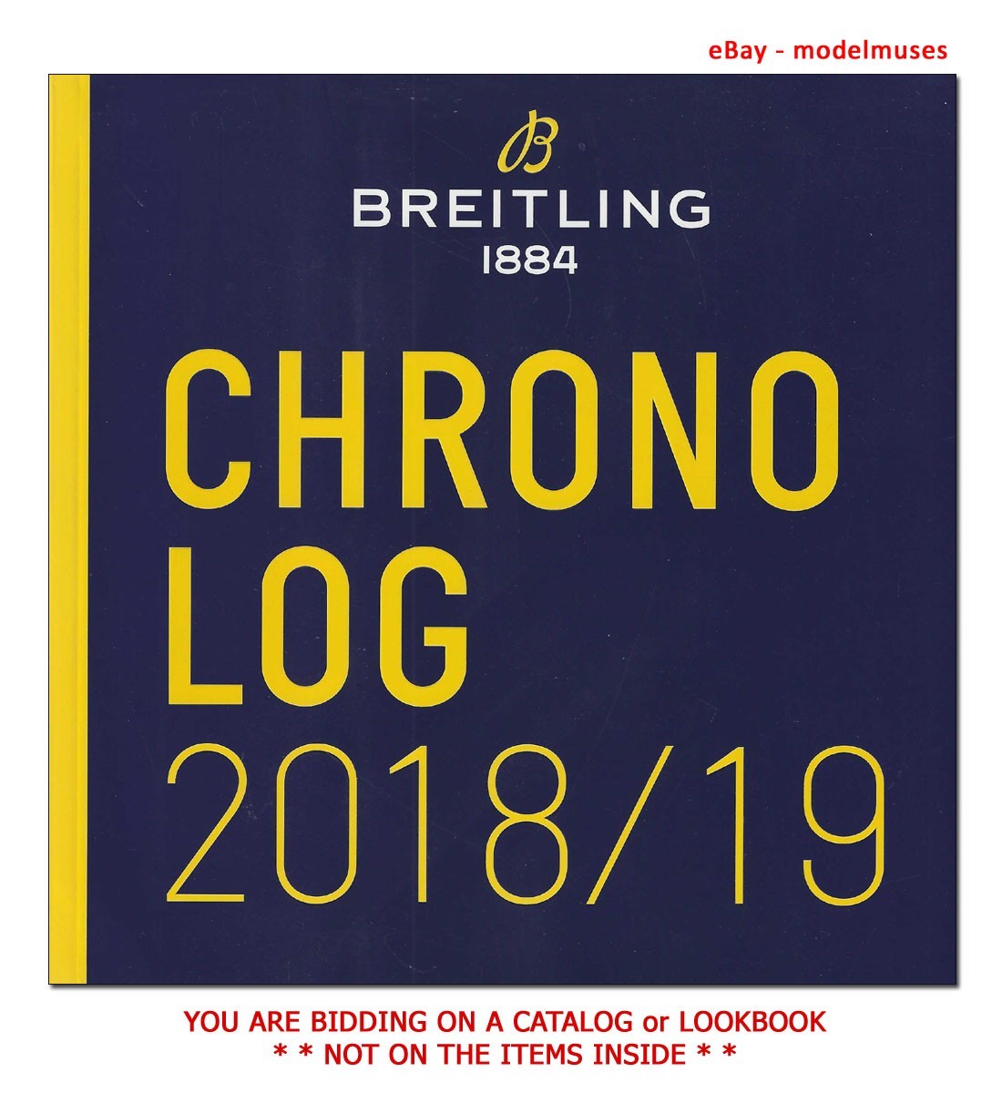 BREITLING Luxury Watch SOFTCOVER CATALOG 2018 2019 – 240 Pages