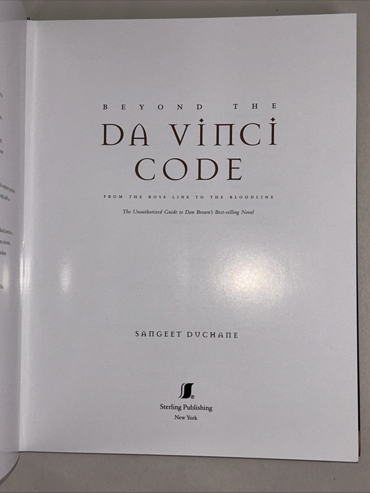 Beyond the Da Vinci Code: From the Rose Line to Bloodline by Duchane, Sangeet