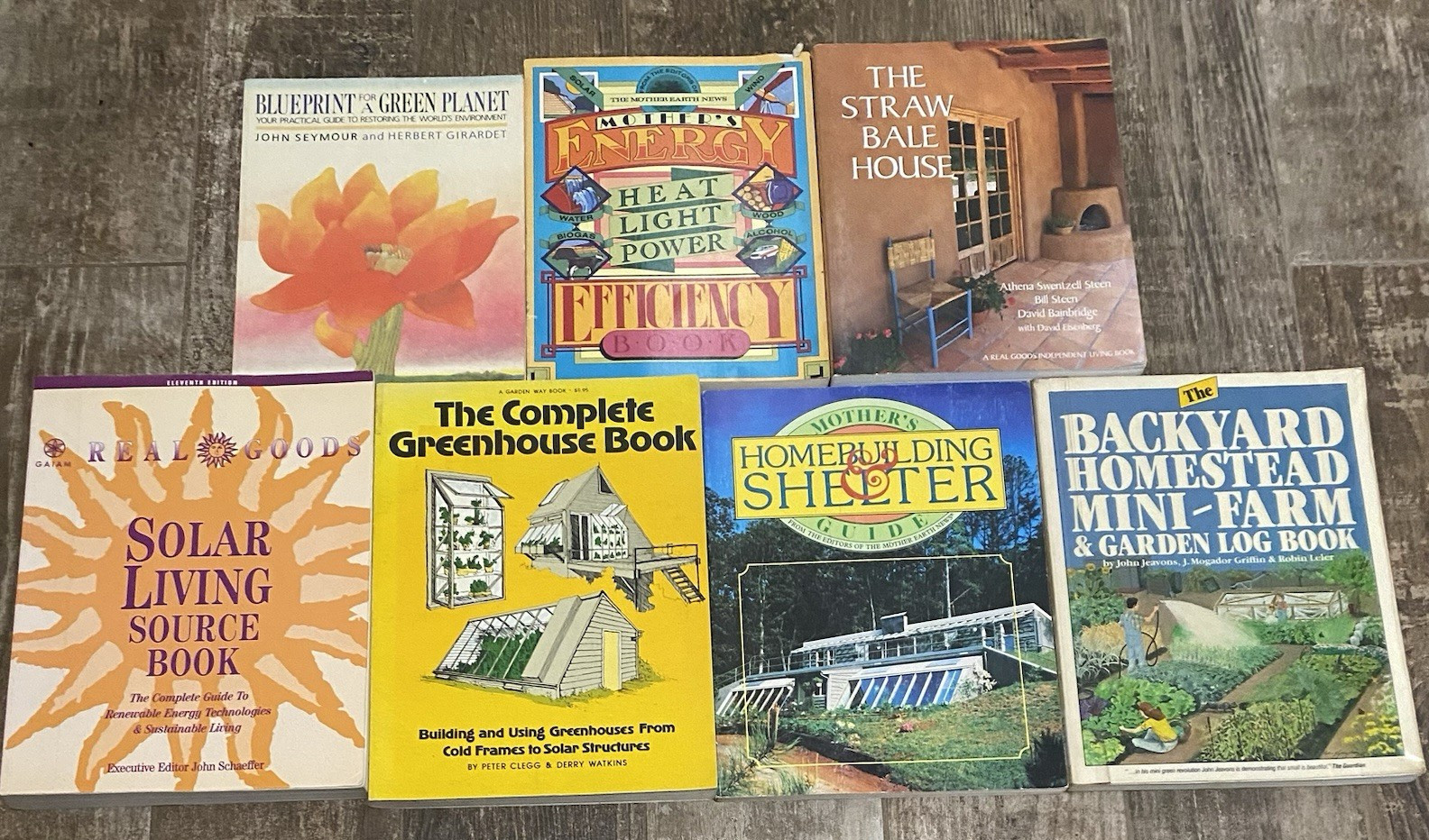 Lot Of 7 HOMESTEADING Off-Grid DIY TECH Survivalist SELF-SUFFICIENCY Rural Farm