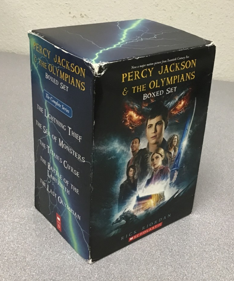 Percy Jackson & The Olympians Boxed Set Movie Edition The Complete Series