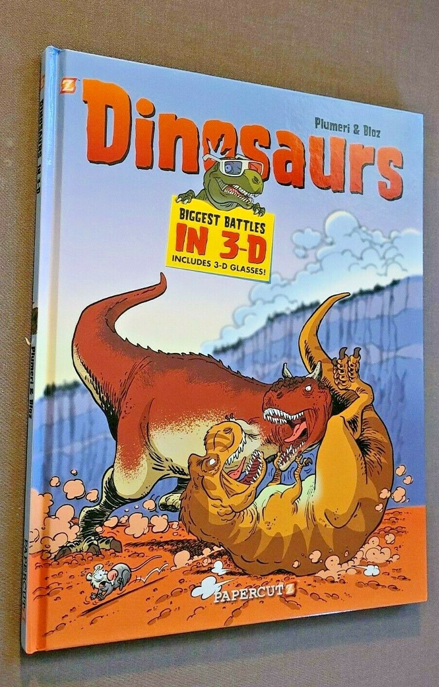 Dinosaurs Graphic Novels Ser.: Dinosaurs 3-D by Arnaud Plumeri (2015, Hardcover)