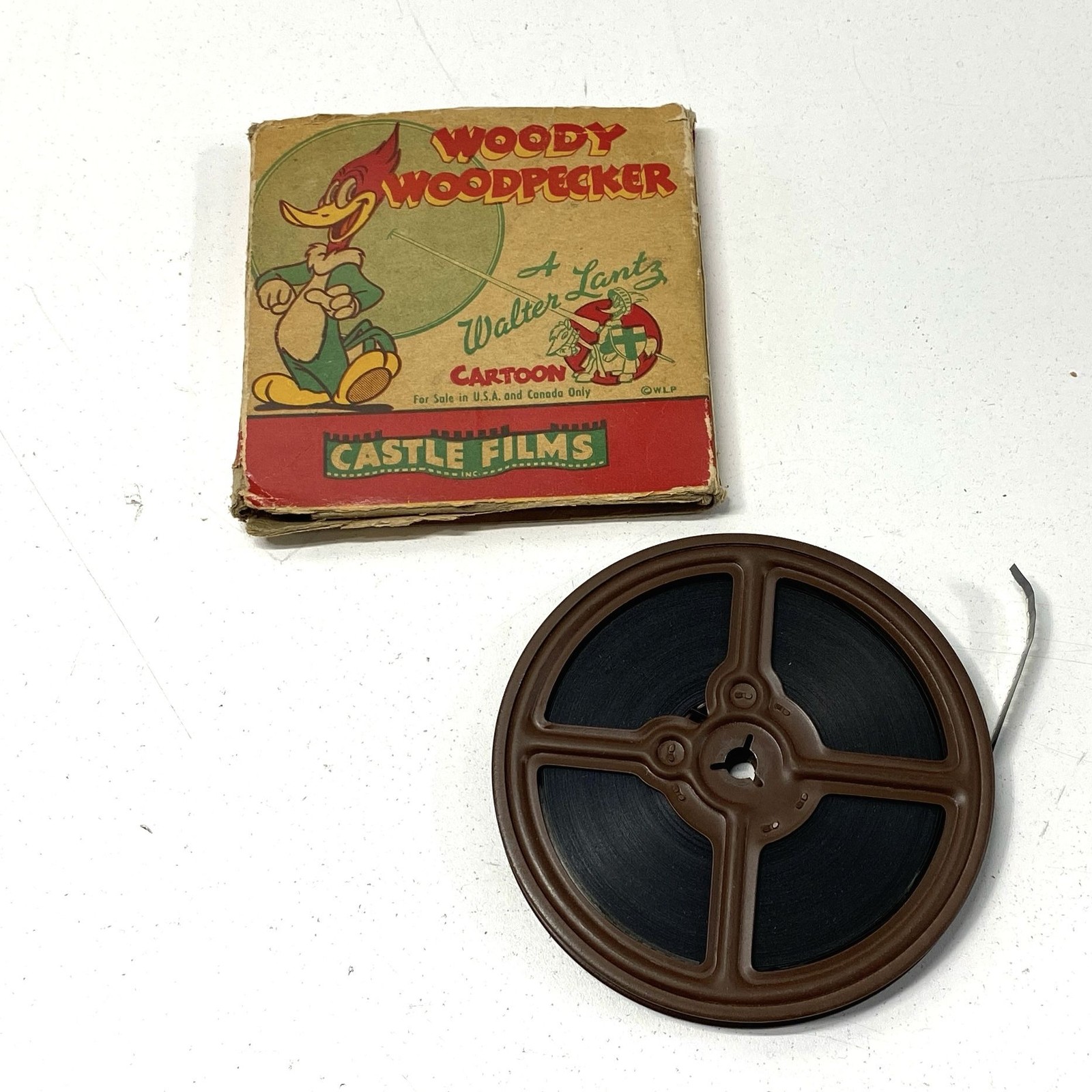 Woody Woodpecker 16mm Film Reel Cartoon 752 “The Cracked Nut”